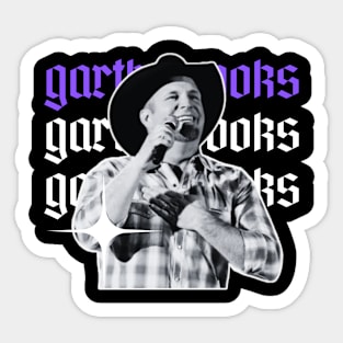 Garth brooks x 90s retro Sticker